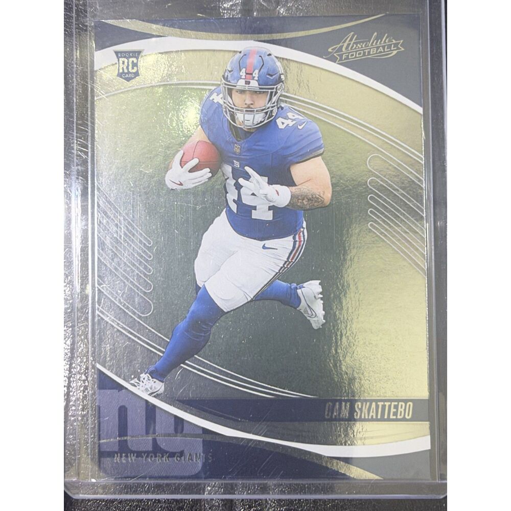 2025 Panini Absolute Cam Skattebo RC Giants